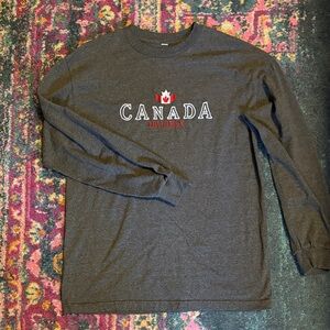 Canada Halifax Dark Gray Long Sleeve Shirt